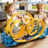 GOGIHCCH Race Track Car Set for Kids Ages 3-5 4-8, Toy Car Track Set view 2