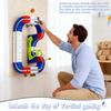 OMKSIH Electric Train Set, 3D Magic Flexible Race Track KlickRail Train Set with Light Anti-Gravity Building Train Track STEM Learning Birthday Gift (115 PCS) view 4