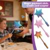3D Printed Wand Tap to Pay, Tap to Pay Wand,Star Magic Wand Contactless Payment Card Holder, Tap-to-Pay Credit Card Wand (Saffron) view 2