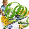 GOGIHCCH Race Track Car Set for Kids Ages 3-5 4-8, Toy Car Track Set for Boys 3+ with 5 Rotating Track, Race Car Track with 2 Small Cars, Boys Toy, Gifts Toys for Boys Girls 3 4 5 6 7 8 view 1