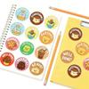 1000 Pieces 1Inch Mixed Dessert Stickers 20 Different Designs Water Bottles Scrapbooking Luggage Computer Decor School for All Ages Family Party Game Bag Supplies view 3
