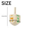 30pcs Hanukkah Wooden Dreidels Bulk 1.6inch Wood Dreidels for Hanukkah Family Party Supplies Party Decorations view 4
