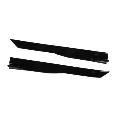 Side Skirts Rocker Panel Universal 105cm ABS Adjustable Splitter Lip for Enhanced Vehicle Styling and Improved Aerodynamics