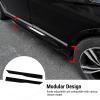 Side Skirts Rocker Panel Universal 105cm ABS Adjustable Splitter Lip for Enhanced Vehicle Styling and Improved Aerodynamics view 2