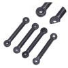 ICRPSTU RC Car Connecting Rod, 1/18 Front Rear Upper Lower Chassis Replacement Accessories Plastic, Long Lasting Use, Fine Workmanship view 3