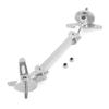 1:14th Scale Metal No Power Steering Axle for Tami-ya RC Truck Tipper Scania 770S 56368 Volvo ACTROS Benz Man LESU Model Car DIY(Silver Steering axle) view 1
