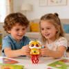 Electric Dancing Lion Toy with Led Light and Music, Creative Wind-Up Twisting Lion Dance Toy, Rechargeable Interactive Sensory Toys, for Christmas Birthday Gift,Focus Development view 3