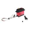 DS3225 25KG Metal Gear High Torque Waterproof Digital CNC Aluminium Middle Red Steering Engine 2PCS view 4
