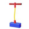 Pineeseatile Foam Jumper for Kids, Foam Jumper Soft Bungee Stick Toy Rubber Birthday with Light Sound for Kids Blue for Daily Use view 1