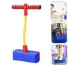 Pineeseatile Foam Jumper for Kids, Foam Jumper Soft Bungee Stick Toy Rubber Birthday with Light Sound for Kids Blue for Daily Use view 2