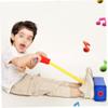Pineeseatile Foam Jumper for Kids, Foam Jumper Soft Bungee Stick Toy Rubber Birthday with Light Sound for Kids Blue for Daily Use view 3