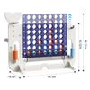 Giant Connect 4 Outdoor Yard Game with Mesh Bag, Jumbo Connect 4, Basketball Hoop, Ring Toss and Golf Games, Adjustable Height Family Game for Kids and Adults, Easy to Install (White+Purple) view 2