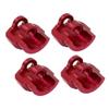 4pcs Metal Shock Cap Protector Shock Absorber Protection Cover AR330492 for ARRMA 1/7 1/8 RC Car Upgrade Parts Accessories(Green) view 2