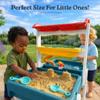 Little Acorn, Water Table for Toddlers 1-3 | Outdoor Toys for Toddlers 1-3 | Sensory Sand & Water Play Table for Kids Boys & Girls view 2