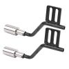 HETHLIF Metal RC Car Simulation Exhaust Pipe for Scx10 1/10 Made of Metal Easy Installation for Enthusiasts view 1