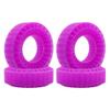 for Waterproof 55mm Silica Gel Insert Foam Fit 1.0 inch Tyres for 1/18 1/24 Rc Crawler SCX24 Fcx24 Ax24 Enduro24 TRX4M Tire Upgrades(Purple) view 1