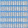 Harloon 1000 Sheets Bingo Paper Game Cards 20 Books 4"x4" Disposable Cards Suit for Family Game Nights Large Groups Activities (Blue) view 1