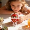 Electric Dancing Lion Toy with Led Light and Music, Creative Wind-Up Twisting Lion Dance Toy, Rechargeable Interactive Sensory Toys, for Christmas Birthday Gift,Focus Development view 2