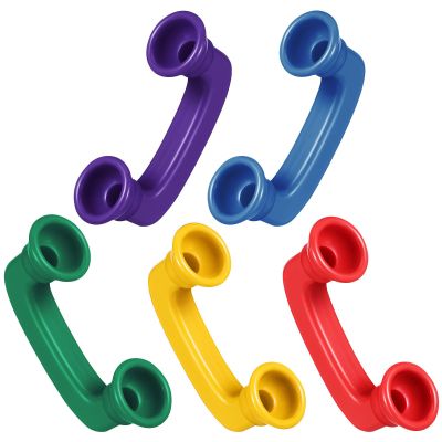 NUOBESTY 5pcs Whisper Phones for Reading & Auditory Feedback, Accelerate Reading Fluency, Comprehension & Pronunciation, Hear Myself Sound Phone, Speech Therapy Toys for Kid