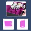 5pcs Card Storage Box, Trading, Baffle Clip Partition Board, Easily to Install Dividers for Trading, Organize Cards Neatly view 2
