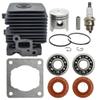 34mm Cylinder Piston Kit Compatible with FS38 FS45 FS46 FS55 KM55 HL45 FS45L FS45C FS46C KM55C KM55R KM55RC Engines view 1