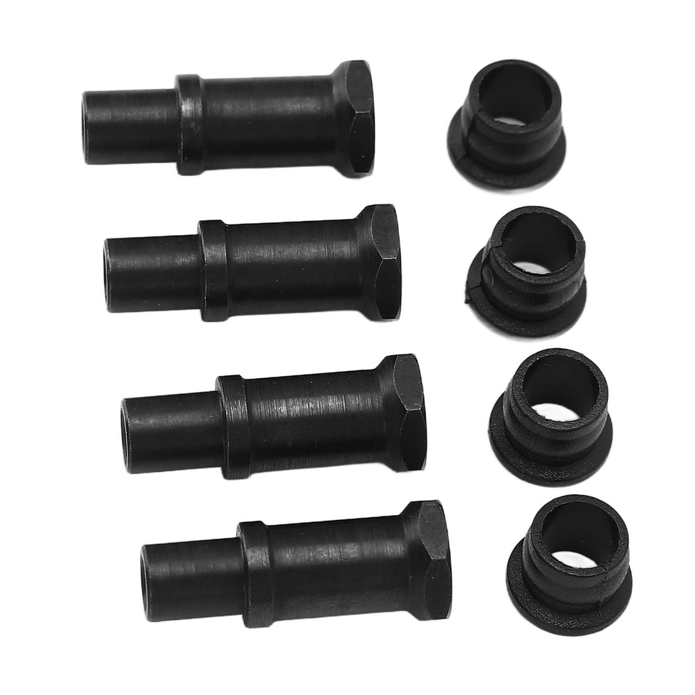 RASTKY RC Bushing Set Durable Performance Upgrade for ZD Racing 1/7 MX 07 RC Truck, Minimize Friction, Anti Vibration for Smooth Driving, Iron Plastic 4 Pack