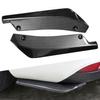 Car Rear Bumper Lip Splitter for Seat Leon SC Hatchback 2012-2016 2017 2018 2019 2020, 2 Pcs Side Fin Fenders Protector Anti Scratch Wrap Angle Spoilers, Car Accessories,Carbon Fiber Black view 2
