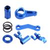 shenruifa Aluminium Alloy Steering Servo Saver Complete Part Kit for 1/10 Truck RC Car view 2