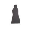 1/12 Female Soldier High Collar Backless Skirt Dress Model 6''Action Figures (H Gray,Skirt Dress) view 1
