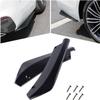 Car Rear Bumper Lip Splitter for Mini Hatch F66 F65 2024 2025, 2 Pcs Side Fin Fenders Protector Anti Scratch Wrap Angle Spoilers, Car Accessories,Bright Black view 3