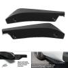 Car Rear Bumper Lip Splitter for Mini Hatch F66 F65 2024 2025, 2 Pcs Side Fin Fenders Protector Anti Scratch Wrap Angle Spoilers, Car Accessories,Bright Black view 4