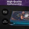Nemesis Now Mother Earth Embossed Purse 18.5cm Nature Goddess Wallet, Spiritual Fantasy Handbag with Zip-Around Closure, Handbag for Nature Lovers view 3