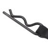 FILFEEL 4PCS Universal RC Body Clips Pins for /10 Remote Control Car Shell Fixing - Silicone & Metal Retainers in Various Colors (Black) view 2