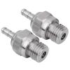 Dioche Glow Plug N4 Fire Head 2pcs RC Car Accessories Compatible with HSP Oil Powered Model Cars - Durable Metal, Easy to Install view 1