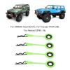 FILFEEL 4PCS Universal RC Body Clips Pins for /10 Remote Control Car Shell Fixing - Silicone & Metal Retainers in Various Colors (Green) view 4