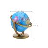 LOPUNER Desk Globe with Gold Stand - 360 Rotating Earth Globe for Office Home Decoration & Geographic Learning - Detailed with Labeled Countries, Capital, and Oceans view 4