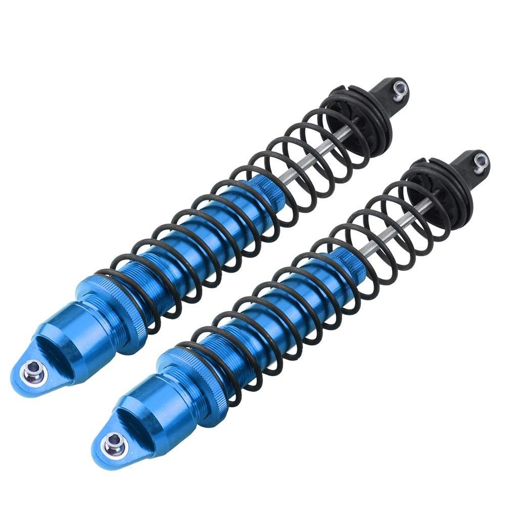 FILFEEL 2pcs Aluminium Alloy Dampers for XMAXX /5 RC Car (7761NB dark blue)