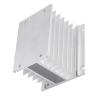 Dioche Heat Sink Three Phase SSR Heat Sink - Premium Aluminum Alloy, Efficient Dissipation for Solid State Relays, Compact Design, Easy Installation, 11 X 10 X 10 Cm view 2