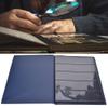FILFEEL 10-Page Blue Postage Stamps Collection Album Elegant Holder for Stamp Organizing & Display (Blue) view 2