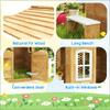 GOWE Wooden Playhouse,Outdoor Playhouse view 3