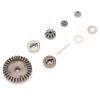 1/16 Metal Differential Gear Pinions with Drive Gear, Aluminum Alloy RC Car Differential for 16889A 16889 SG1601 SG1602 M16103, Durable Replacement Parts for 1/16 Scale Remote Cont view 2