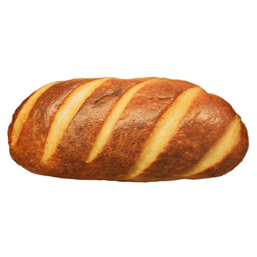 AFPSDLFJDLS Simulation Bread Pillow 3D Food Pillow Sofa Cushion Funny Plush Toy Cushion Soft Birthday Gift Long for Home