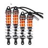 2/4pcs Metal Shock Absorber RC Car Front Rear Damper Kit For 1/7 DBX-07 1/8 HiPI 1/10 Axial SCX10 90046 TRX4 view 1