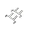 RC Cars Models For SCY 16101 16102 16103 16106 16201 For JJRC Q130A Q130B Q141 Q117 1/16 Metal Body Brackets RC Car Accessories Upgrades Replacements(Silver) view 1