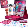Beeplii Dress Up Dolls for Girls Premium Style & Play 3D Pop-Up Boutique Paper Dolls Kit, Lula & Ivy, 3 Pets & 100+ Mix & Match Outfits Screen-Free Birthday Gift for 5 6 7 8 9 Year Old Girls view 1