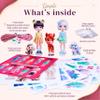 Beeplii Dress Up Dolls for Girls Premium Style & Play 3D Pop-Up Boutique Paper Dolls Kit, Lula & Ivy, 3 Pets & 100+ Mix & Match Outfits Screen-Free Birthday Gift for 5 6 7 8 9 Year Old Girls view 3