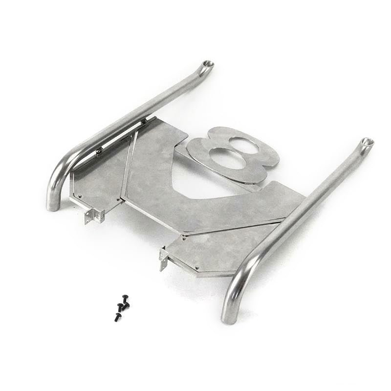 TOUCAN RC HOBBY LESU Metal V8 Exhaust Pipe 1/14 RC Handmade DIY for Tamiya R470 R620 Tractor Truck Car