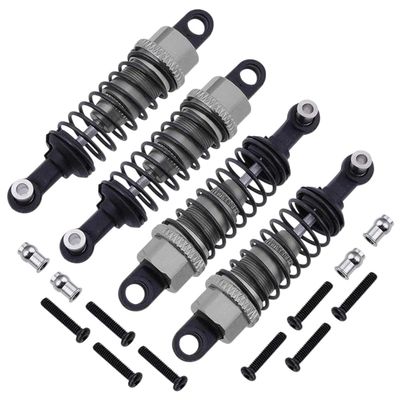 40 Pcs Aluminum Shock Absorber Assembled Damper Replacement A949-55 For WlTioys 1/18 RC Car A959 A979 K929 A959-B Gray Replacement For OEM New 2026 High For Reliable Electronic Component