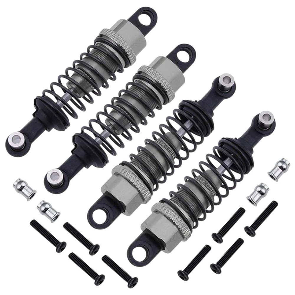 40 Pcs Aluminum Shock Absorber Assembled Damper Replacement A949-55 For WlTioys 1/18 RC Car A959 A979 K929 A959-B Gray Replacement For OEM New 2026 High For Reliable Electronic Component