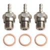 Tidevib 70117 N3 Glow Plug for RC Cars and Trucks for SHP Kyosho for HPI for Nitro Engines 3 Pack view 3